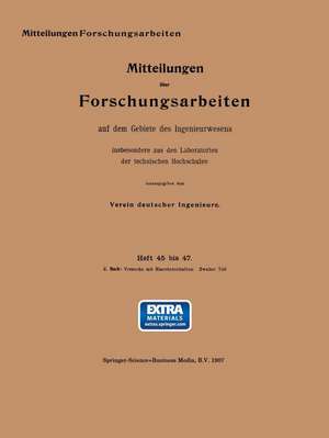 Versuche mit Eisenbetonbalken de Carl von Bach