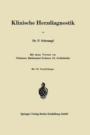 Klinische Herzdiagnostik de Pierre Schrumpf-Pierron