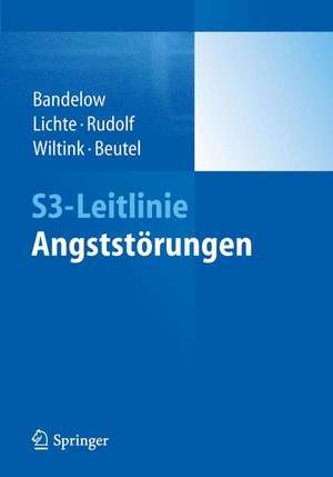 S3-Leitlinie Angststörungen de Borwin Bandelow