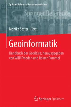 Geoinformatik: Handbuch der Geodäsie, herausgegeben von Willi Freeden und Reiner Rummel de Monika Sester