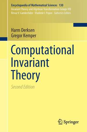 Computational Invariant Theory de Harm Derksen