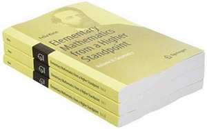 Elementary Mathematics from a Higher Standpoint de Felix Klein