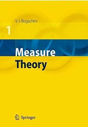 Measure Theory de Vladimir I. Bogachev