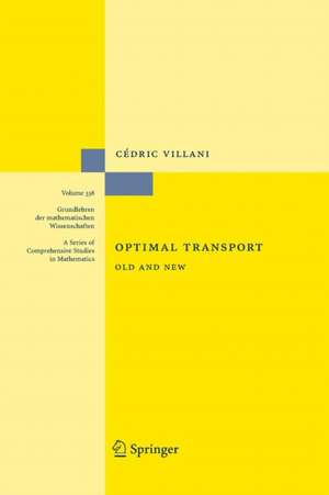 Optimal Transport: Old and New de Cédric Villani