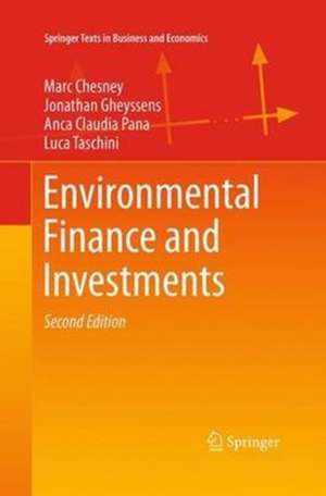 Environmental Finance and Investments de Marc Chesney