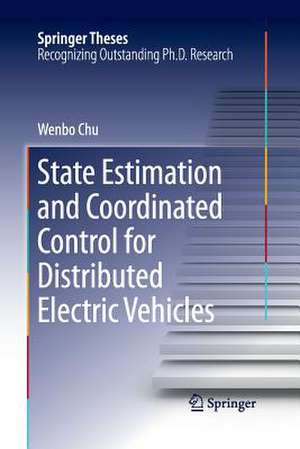 State Estimation and Coordinated Control for Distributed Electric Vehicles de Wenbo Chu