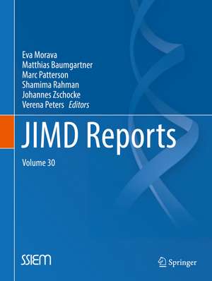 JIMD Reports, Volume 30 de Eva Morava