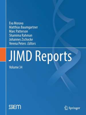 JIMD Reports, Volume 34 de Eva Morava