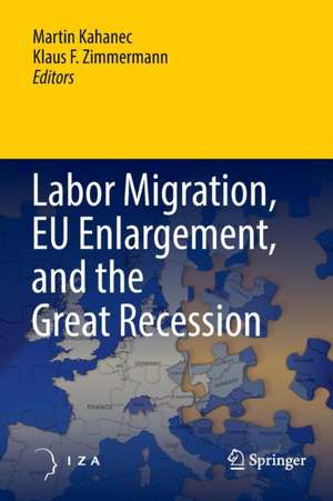 Labor Migration, EU Enlargement, and the Great Recession de Martin Kahanec