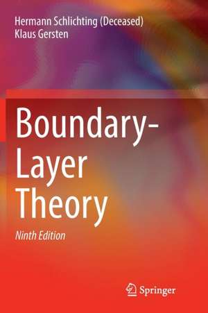 Boundary-Layer Theory de Hermann Schlichting (Deceased)