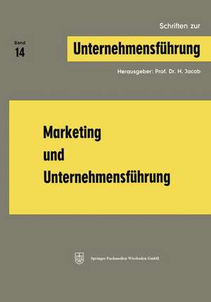 Marketing und Unternehmensführung de Herbert Jacob