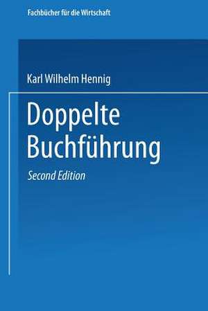 Doppelte Buchführung de Karl Wilhelm Hennig