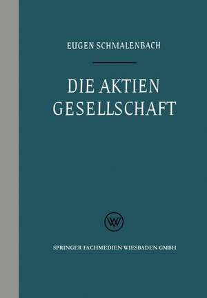 Die Aktiengesellschaft de Eugen Schmalenbach