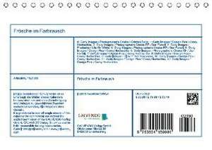 Frösche im Farbrausch (Tischkalender 2016 DIN A5 quer) de K. A. Calvendo