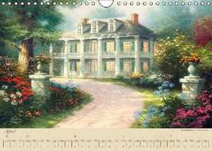 Thomas Kinkade: Prachtvolle Anwesen (Wandkalender 2016 DIN A4 quer) de Thomas Kinkade