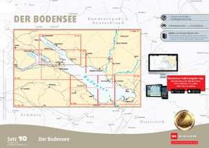 Sportbootkarten Satz 10: Bodensee (Ausgabe 2020)