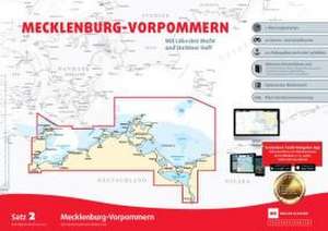 Sportbootkarten Satz 2: Mecklenburg-Vorpommern (Ausgabe 2024)