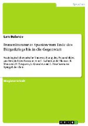 Frauenliteratur in Spanien vom Ende des Bürgerkriegs bis in die Gegenwart de Lars Bulanov