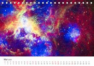 Nebel & Galaxien - Faszination Weltraum (Tischkalender 2024 DIN A5 quer), CALVENDO Monatskalender de M. Scott