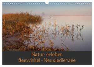 Natur erleben Seewinkel-Neusiedlersee (Wandkalender 2024 DIN A3 quer), CALVENDO Monatskalender de Johann Schörkhuber