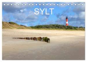 Sylt (Tischkalender 2024 DIN A5 quer), CALVENDO Monatskalender de Joana Kruse