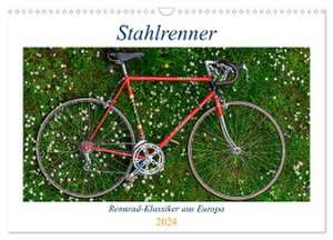 Stahlrenner - Rennrad-Klassiker aus Europa (Wandkalender 2024 DIN A3 quer), CALVENDO Monatskalender de Wolfgang Simlinger