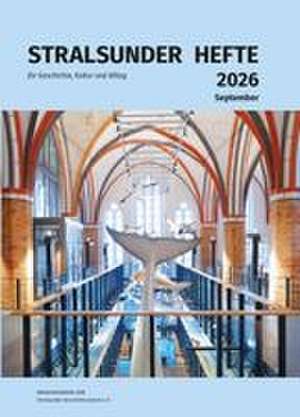 Stralsunder Hefte de Stralsunder Geschichtsverein