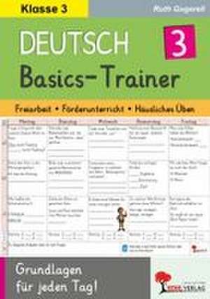 Deutsch-Basics-Trainer / Klasse 3 de Ruth Gugerell