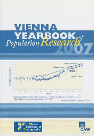 Vienna Yearbook of Population Research 2007