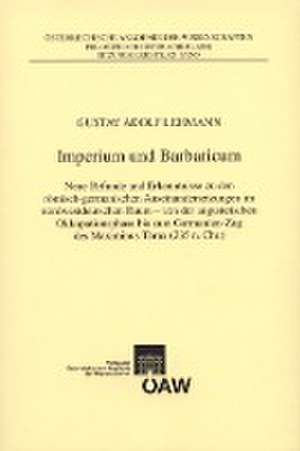 Imperium und Barbaricum de Gustav Adolf Lehmann