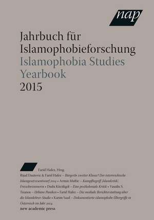 Jahrbuch für Islamophobieforschung 2015 de Farid Hafez