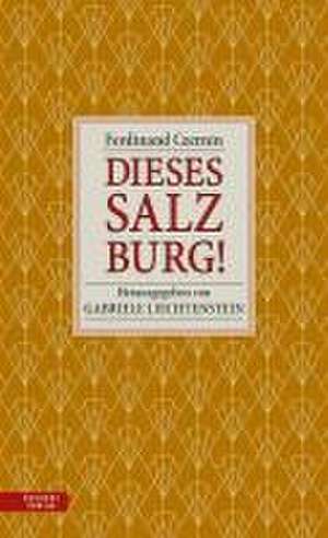 Dieses Salzburg! de Ferdinand Czernin