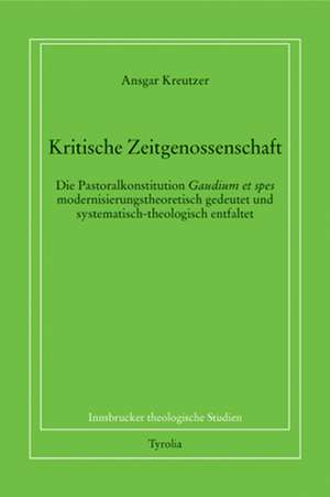 Kritische Zeitgenossenschaft de Ansgar Kreutzer