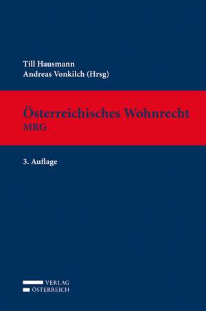 Österreichisches Wohnrecht. MRG de Till Hausmann