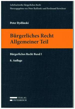 Allgemeiner Teil de Peter Bydlinski