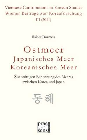 Ostmeer - Japanisches Meer - Koreanisches Meer de Rainer Dormels