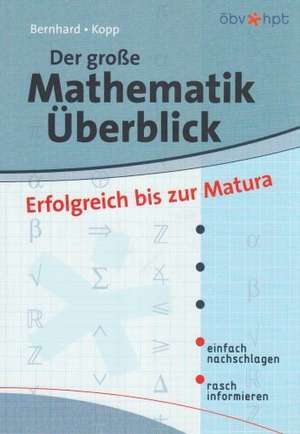 Der grosse Mathematik-Überblick de Martin Bernhard