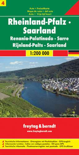 Deutschland 04 Rheinland Pfalz, Saarland 1 : 200 000