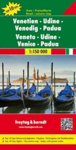 Venetien - Udine - Venedig - Padua 1 : 150 000