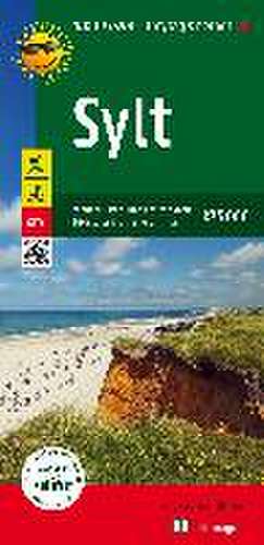 Sylt, Wander-, Rad- und Freizeitkarte 1:35.000, freytag & berndt, WKD 3759B, mit Infoguide de Freytag & Berndt