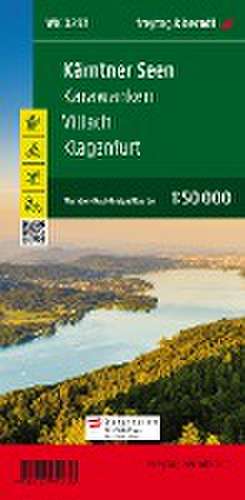 Wörthersee und Umgebung, Wander-, Rad- und Freizeitkarte 1:50.000, freytag & berndt, WK 0233 de Freytag & Berndt