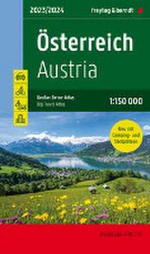 Österreich, Autoatlas 1:150.000, freytag & berndt de freytag & berndt