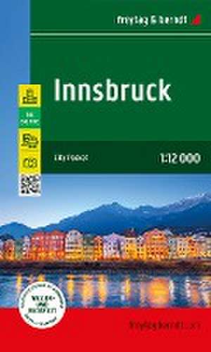 Innsbruck, Stadtplan 1:8.000, freytag & berndt de Freytag & Berndt