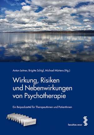 Wirkung, Risiken und Nebenwirkungen von Psychotherapie de Anton Leitner