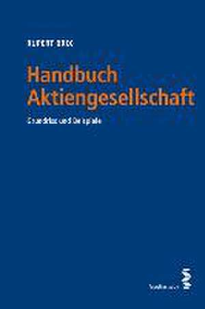 Handbuch Aktiengesellschaft de Rupert Brix