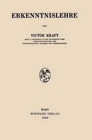 Erkenntnislehre de Victor Kraft