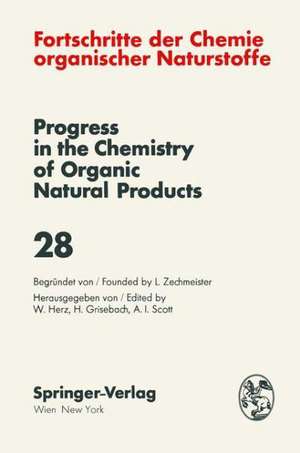 Fortschritte der Chemie Organischer Naturstoffe / Progress in the Chemistry of Organic Natural Products de W. Bromer