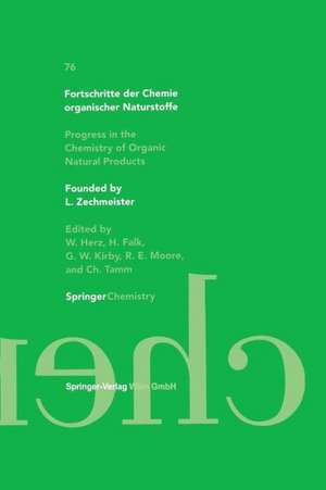 Fortschritte der Chemie organischer Naturstoffe / Progress in the Chemistry of Organic Natural Products de D.R. Adams