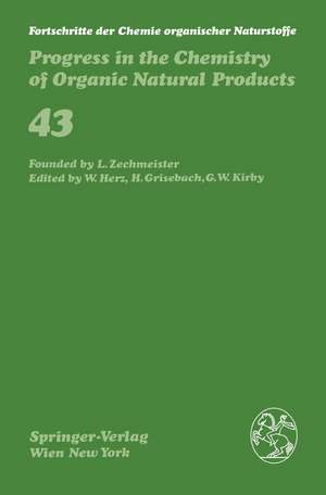 Fortschritte der Chemie organischer Naturstoffe / Progress in the Chemistry of Organic Natural Products de J.L. Ingham