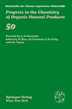 Fortschritte der Chemie organischer Naturstoffe / Progress in the Chemistry of Organic Natural Products de H. Inouye